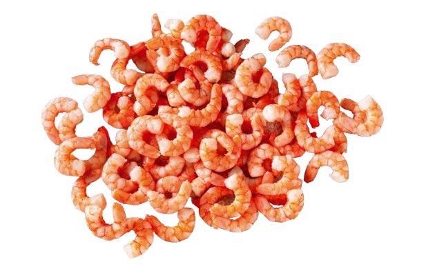 Krevety vařené loupané, 1 kg