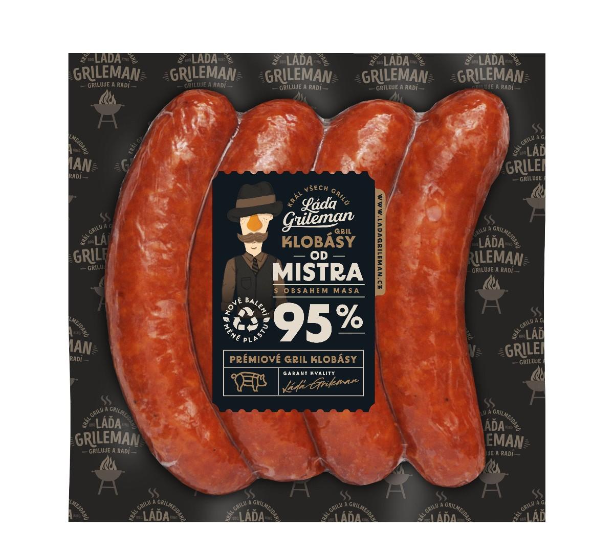 Gril klobása od Mistra, 450 g