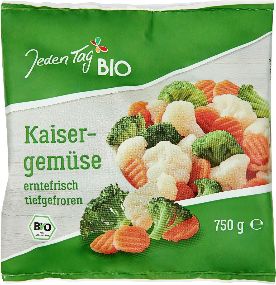 Jeden Tag BIO Císařská zelenina, 750 g