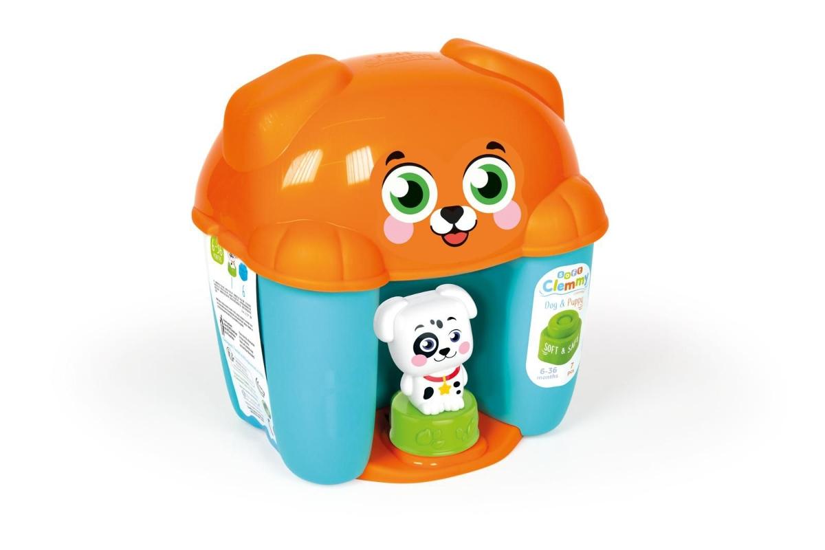 Clementoni Clemmy baby Kyblík s kostkami štěňátko, 1 KS