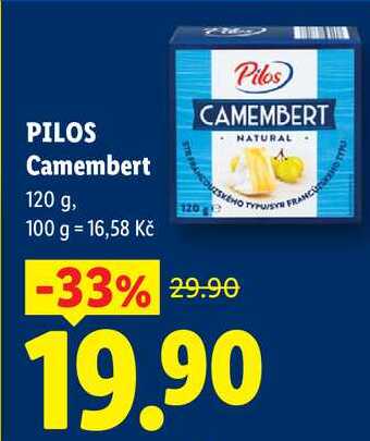 PILOS Camembert, 120 g