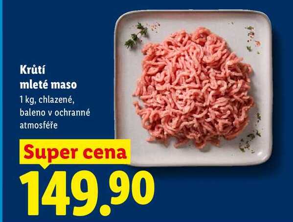 Krůtí mleté maso, 1 kg