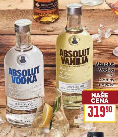 Absolut Vodka 0,7l