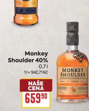 Monkey Shoulder 40% 0,7l