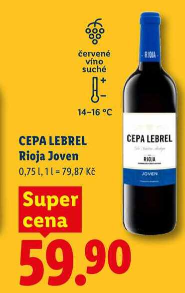 CEPA LEBREL Rioja Joven, 0,75 l
