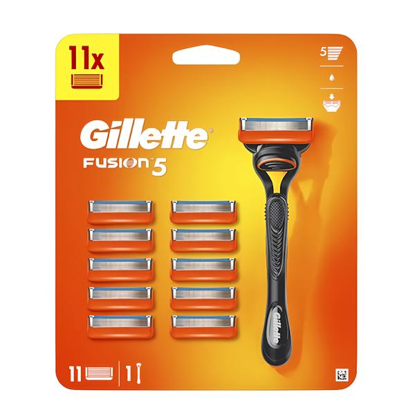 Gillette Fusion Manual strojek + 11 hlavic