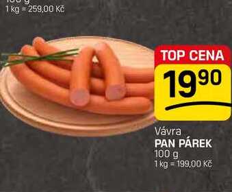 PAN PÁREK 100 g 