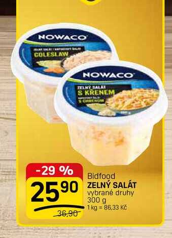 ZELNÝ SALÁT vybrané druhy 300 g