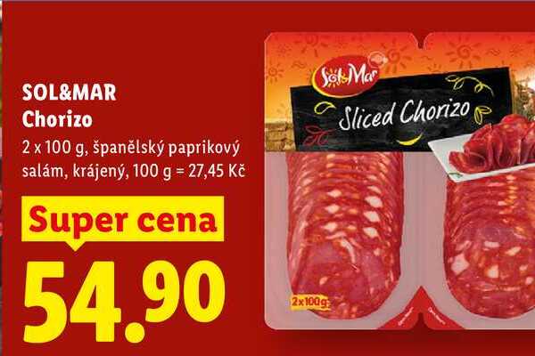 SOL&MAR Chorizo, 2x 100 g
