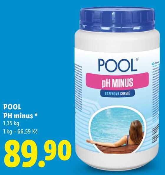 POOL PH minus, 1,35 kg
