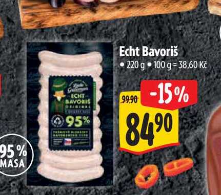   Echt Bavoriš 220 g 