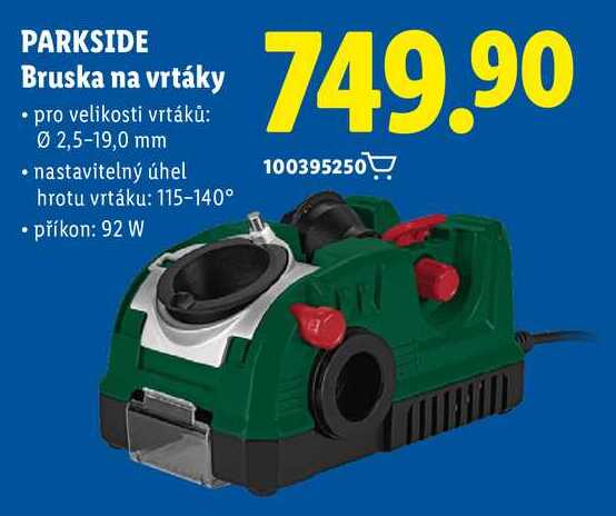 PARKSIDE Bruska na vrtáky 