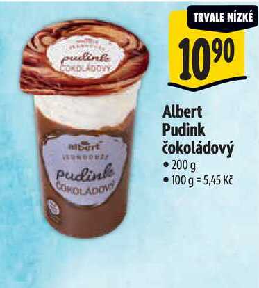 Albert Pudink čokoládový, 200 g