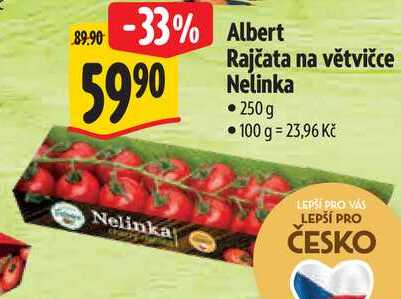 Albert Rajčata na větvičce Nelinka, 250 g