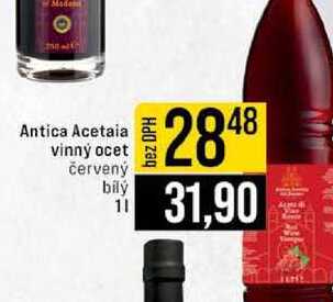 Antica Acetaia vinný ocet červený bílý 1l