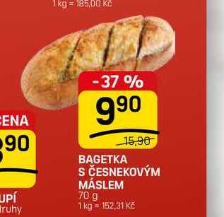 BAGETKA S ČESNEKOVÝM MÁSLEM 70 g