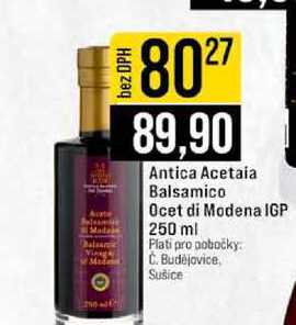 Antica Acetaia Balsamico Ocet di Modena IGP 250 ml 