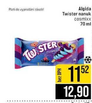 Algida Twister nanuk cosmixx 70 ml