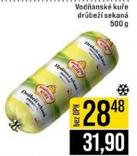 Vodňanské kuře drůbeží sekaná 500 g 