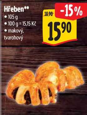 Hřeben, 105 g 
