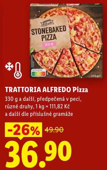 TRATTORIA ALFREDO Pizza 330 g