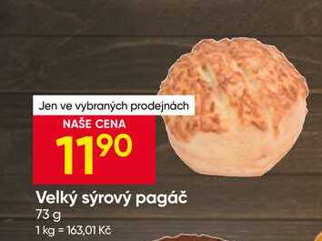 Velký sýrový pagáč 73 g
