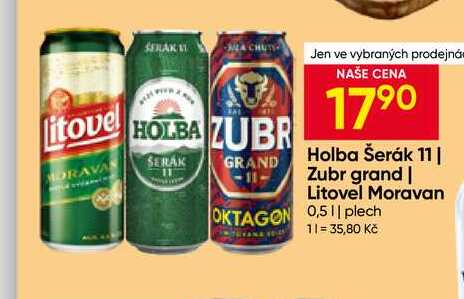 Zubr grand 0,5l plech