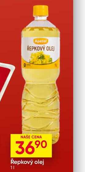 Apetol Řepkový olej 1l