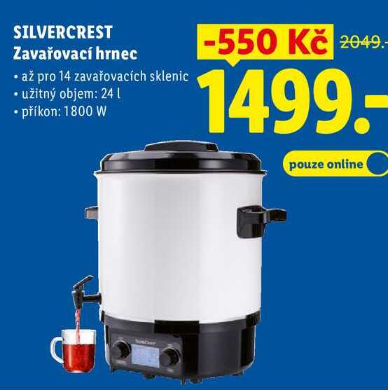 SILVERCREST Zavařovací hrnec 