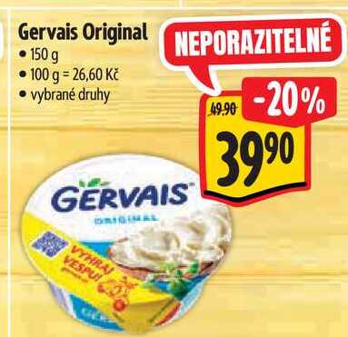 Gervais Original, 150 g