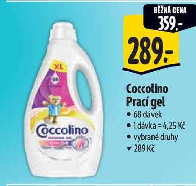 Coccolino Prací gel, 68 dávek  
