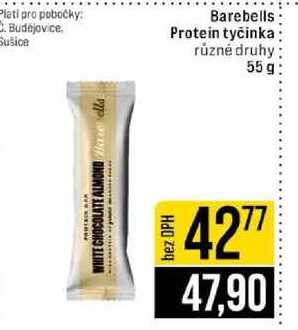 Barebells Protein tyčinka různé druhy 55g