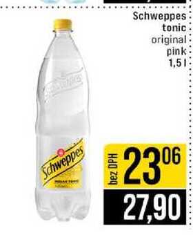 Schweppes tonic original pink 1,5l 