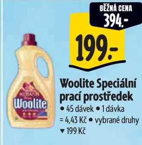 Woolite Speciální prací prostředek, 45 dávek 
