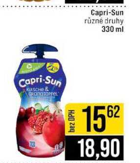 Capri-Sun různé druhy 330 ml