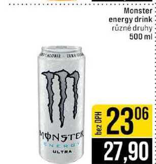 Monster energy drink různé druhy 500 ml 