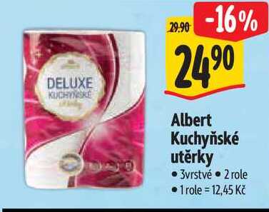 Albert Kuchyňské utěrky, 2 role