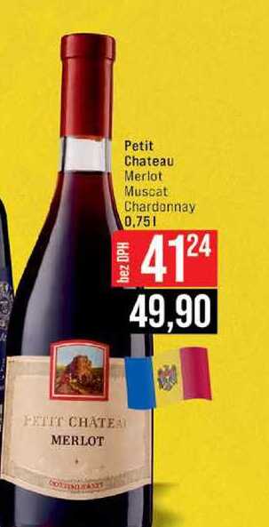 Petit Chateau Merlot Muscat Chardonnay 0,75l