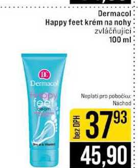Dermacol Happy feet krém na nohy zvláčňující 100 ml 