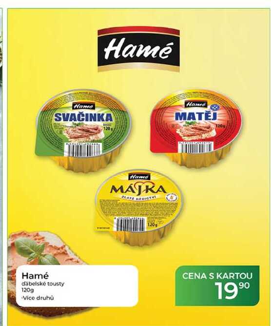 Hamé dabelské tousty 120 g