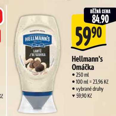  Hellmann's Omáčka  250 ml  