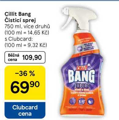 Cillit Bang Čisticí sprej, 750 ml, více druhů 