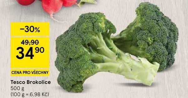 Tesco Brokolice, 500 g 