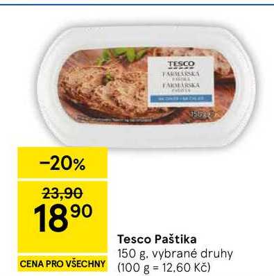 Tesco Paštika, 150 g 