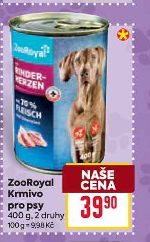 ZooRoyal Krmivo pro psy 400 g