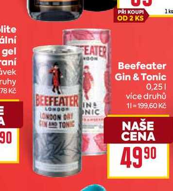 Beefeater Gin & Tonic 0,25l 