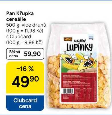 Pan Křupka cereálie, 500 g 