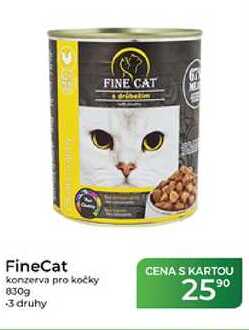 FineCat konzerva pro kočky 830 g