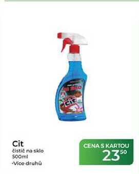 Cit čistič na sklo 500ml 