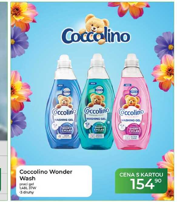 Coccolino Wonder Wash prací gel 1,48L 